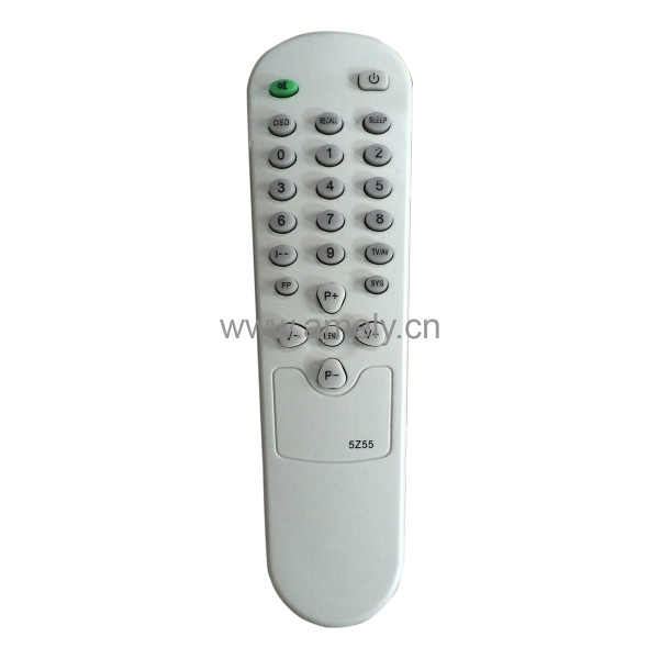 5Z55 Use for JWIN TV remote control