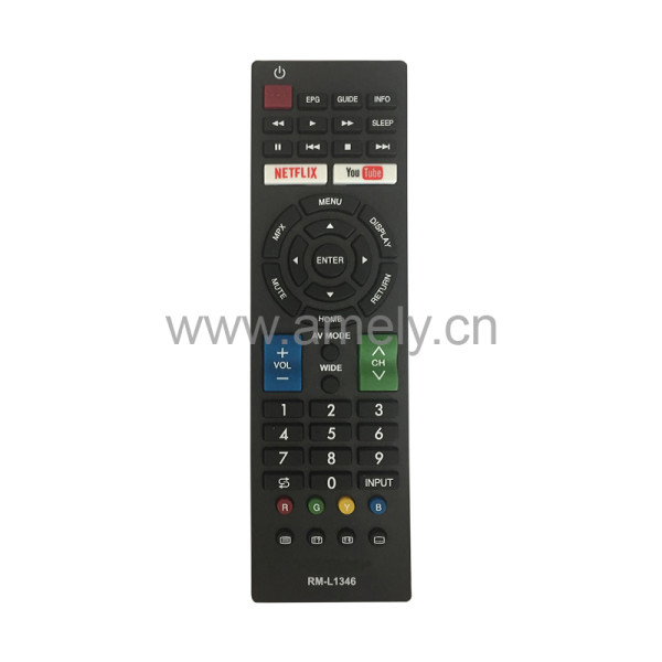 RM-L1346 Use for SHARP TV remote control