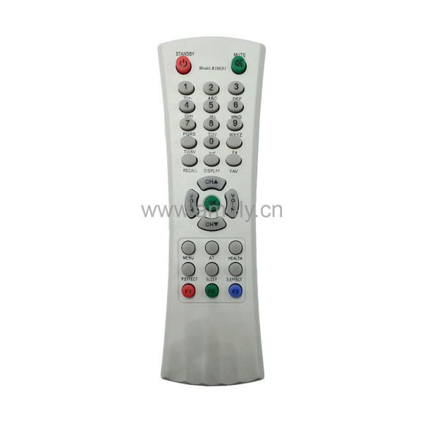 R-166D1 Use for SINGER TV remote control