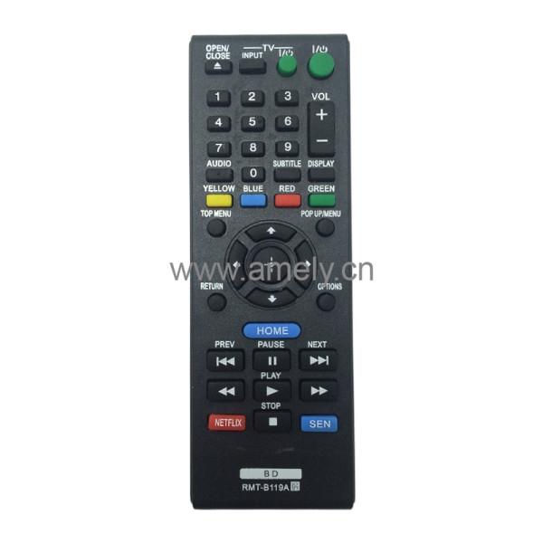 RMT-B119A Use for SONY TV remote control