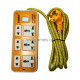 I-MARSTAR AD-ES2B03B 3M+004 / 6-way expansion socket with LED