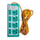 I-MARSTAR AD-ES2B04D 3M+004 / 8-way expansion socket with LED