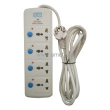 I-MARSTAR AD-ES3A40 3M+004 / 4-way independent switch multi-plug socket with LED lights