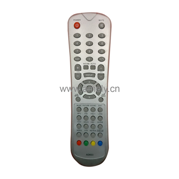 AD653 / Use for Africa country TV remote