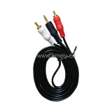 2BY1 1.5M / Black Audio and Video cable