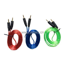 1BY1 1.5M / Transparent color Audio and Video cable