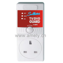 TV DVD GUARD Amps 13A / Voltage protector for TV and DVD