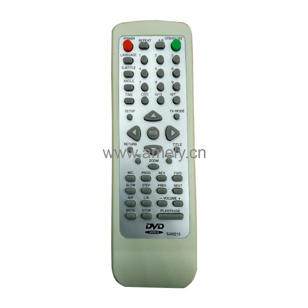 SAN215 / Use for South America TV/DVD remote control
