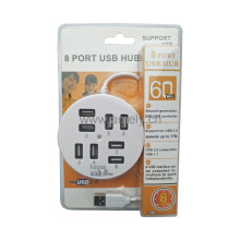 USB HUB / High Quality 8-port USB 2.0 HUB for PC Laptop