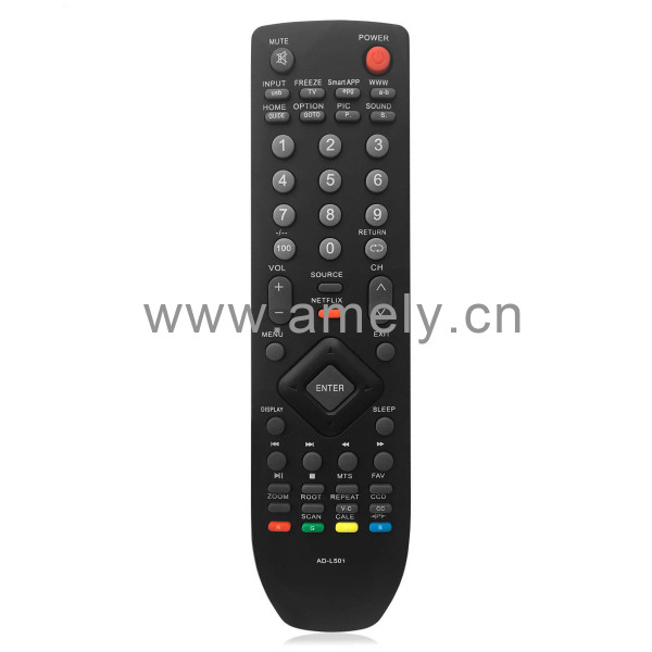 AD-SNK501 / Use for SANKEY single TV (LCD / LED) universal remote control