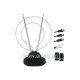 AD-618 big round (9.5 plug) indoor TV antenna