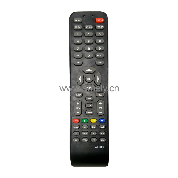 AD1008 / Use for South America countries TV/DVD remote control