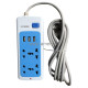 I-MARSTAR AD-LH919 3m+004 / 2-way socket,3 USB charger ports