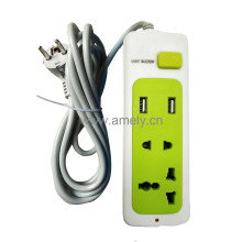 I-MARSTAR AD-LH917 3M+004 / 2-way socket,2 USB charger ports
