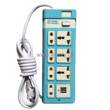 I-MARSTAR AD-ES3F42USB 2M+004 / 7-way socket,2 USB charger ports