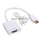 HDTV TO VGA Adapter with audio output for laptops