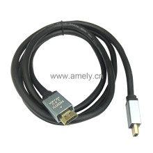High-Definition Multimedia Interface to HDTV to HDTV（1.5M OD:7.8）Cable