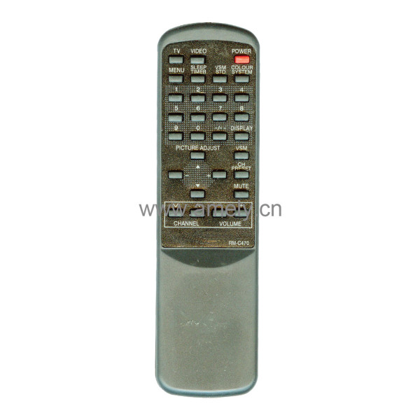 RM-C470 / Use for Thailand country TV remote control