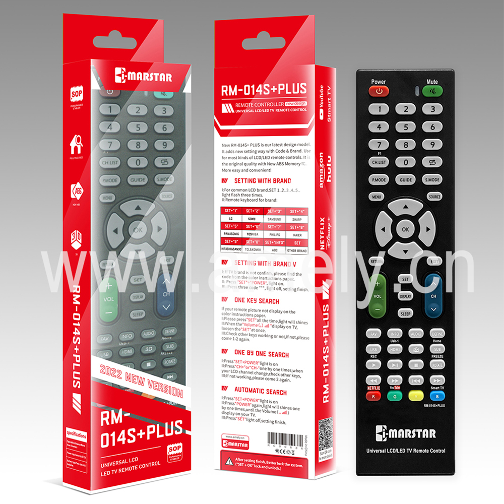 Control Remoto Universal LCD/LED RM 014S