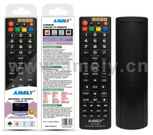 AD-UL028 AMELY unviersal TV (LCD/LED) remote control with learning function