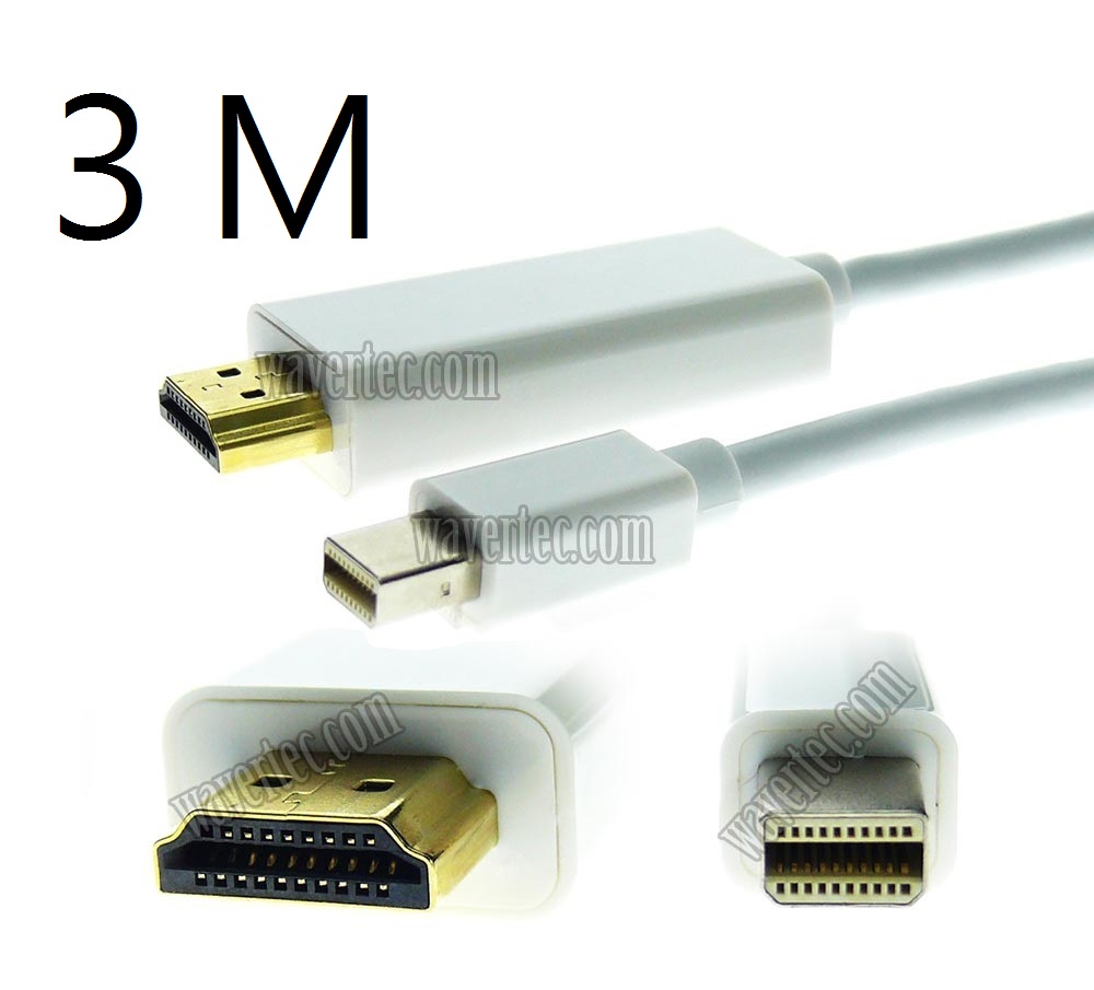 Hdmi To Mini Displayport Cable 10ft For Mac