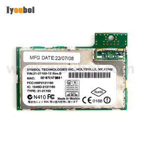 Wireless Lan Card for Motorola Symbol MC9090-G MC9090-S MC9090-K (21-21160-12)MC9090-G RFID, MC9090-Z RFID MC9094-K MC9094-S