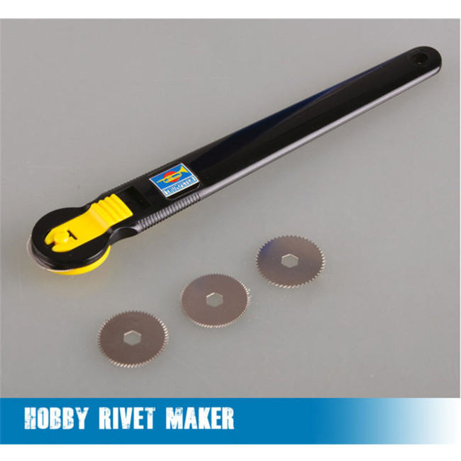 Trumpeter Master Tools #09910 Hobby Rivet Maker Tool for Assemble Model(4 Blades)