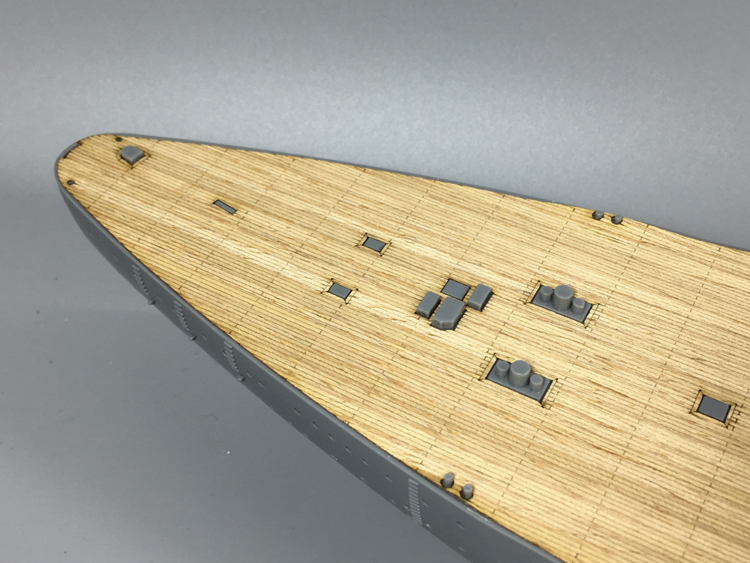 Fast Shipping TAMIYA 1/350 German Bismarck Battleship Wooden Deck 78013 ...