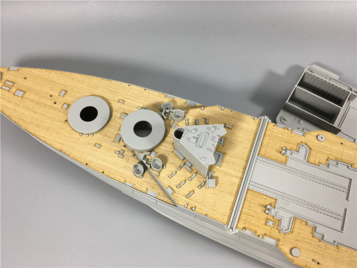 Wooden Deck for Trumpeter 05325 1/350 Scale HMS Warspite 1942 Battleship Model CY350025