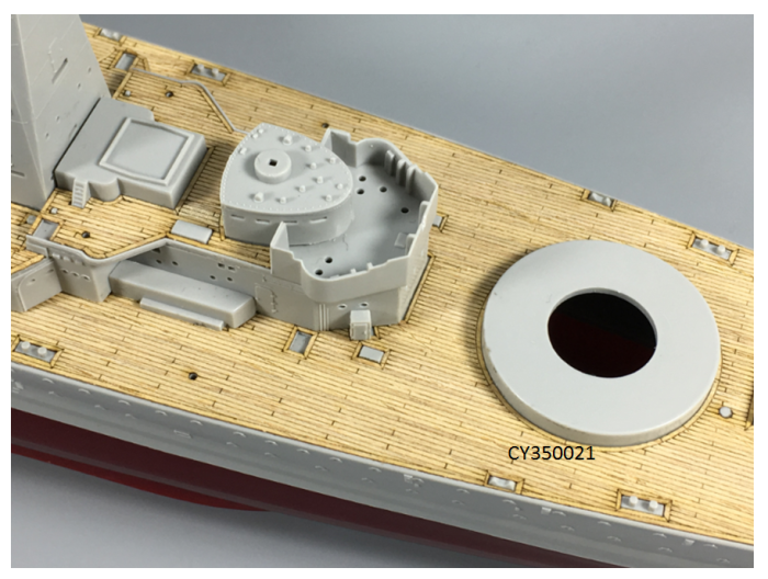 Wooden Deck for Trumpeter 05316 1/350 Scale German Battleship Admiral Graf Spee Model CY350021