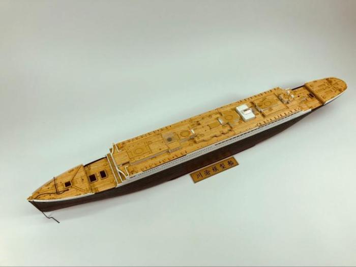 Wooden Deck for Academy 14215 1/400 Scale RMS Titanic Model CY350044 with Anchor Chain