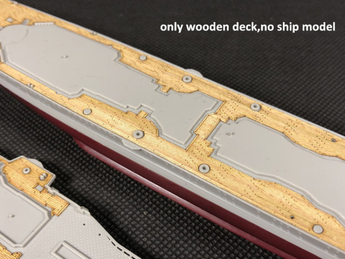 Wooden Deck for Trumpeter 05766 1/700 Scale German Cruiser Prinz Eugen 1942 Model CY700022