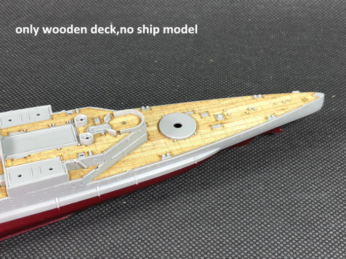 Wooden Deck for Trumpeter 05764 1/700 Scale HMS Renown 1942 Model CY700023