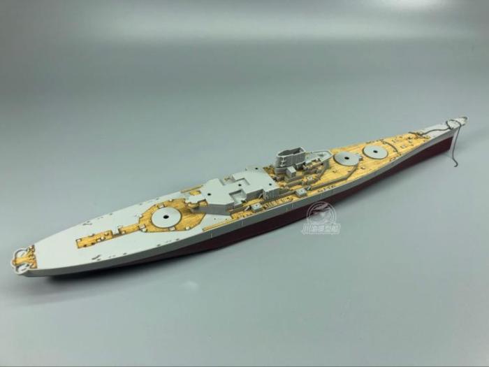 Wooden Deck for Trumpeter 05705 1/700 Scale USS BB-63 Missouri 1991 Model CY700035