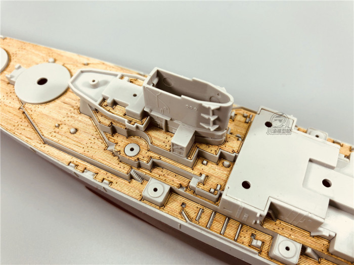 Wooden Deck for Trumpeter 05701 1/700 Scale US Battleship BB-61 Iowa 1984 Model CY700032