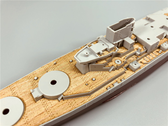 Wooden Deck for Trumpeter 05701 1/700 Scale US Battleship BB-61 Iowa 1984 Model CY700032
