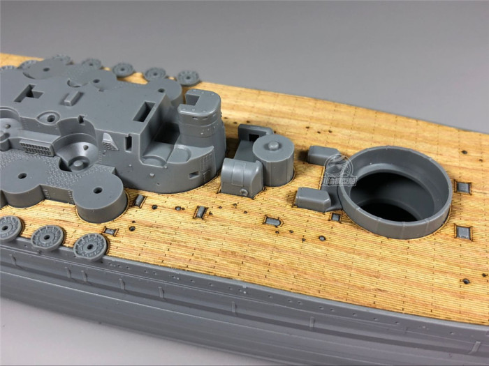 Wooden Deck for Pit-Road W200 1/700 Scale IJN Battleship Yamato Late Type Model CY700029