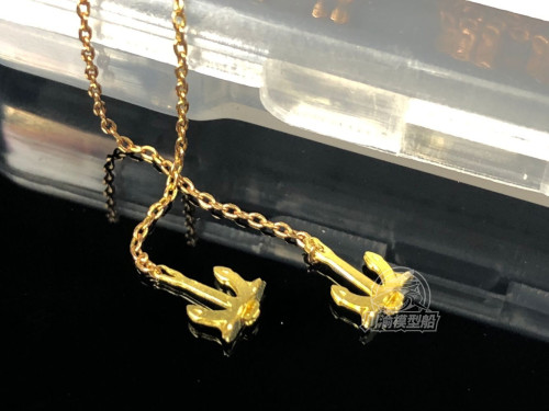 PE 1/700 Scale Warship Aircraft Carrier Model Ship Anchor Chains CY700036 (2pcs/set)