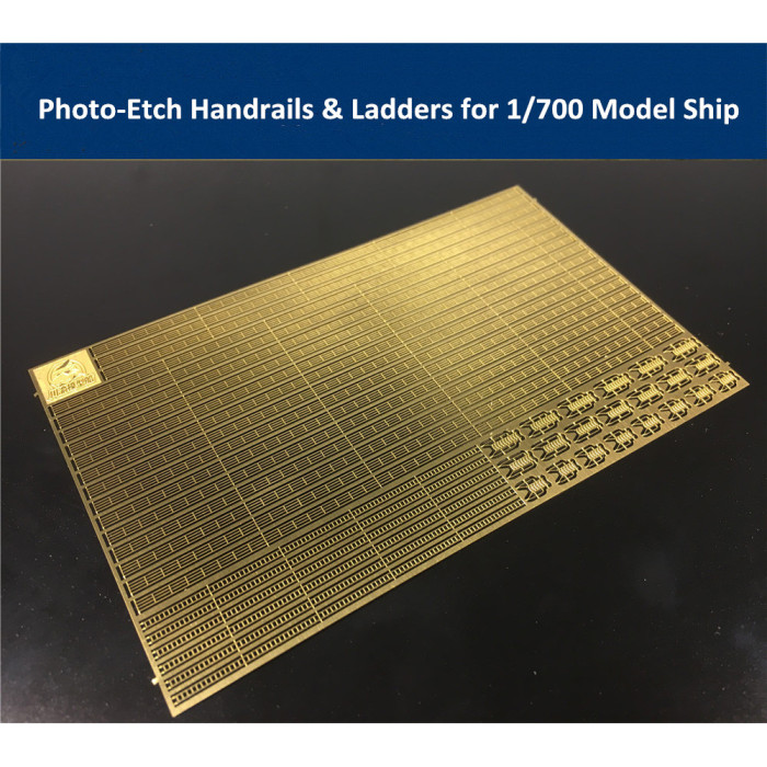 Photo-Etched PE Handrail & Ladder for 1/700 Model Ship CYPE005