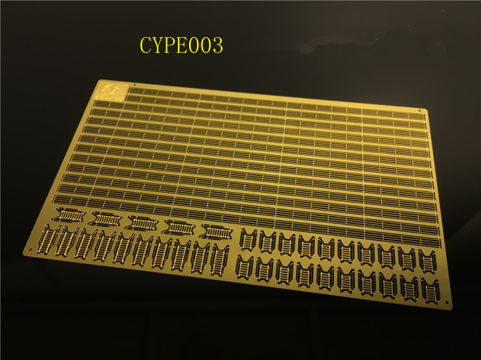 Photo-Etched PE Handrail & Ladder for 1/350 Scale Model Ship CYPE003+CYPE004(2pcs/set)