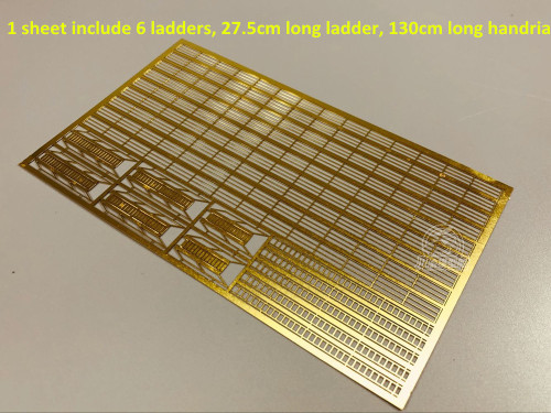 Photo-Etched PE Handrail & Ladder for 1/200 Scale Model Ship CYE010(2pcs/set)