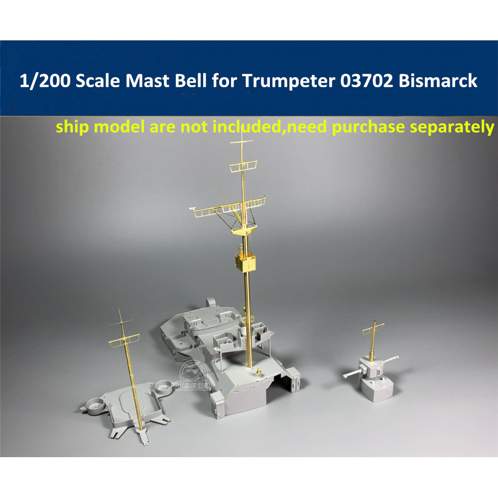 Pontos Model Detail Set Advanced / Complete For 1/200 DKM Bismarck Trumpeter 03702 1 200