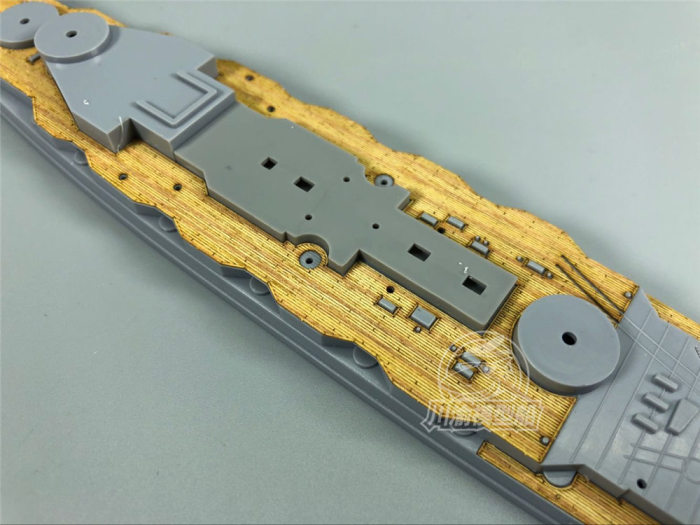 Wooden Deck for Hasegawa 49112 1/700 Scale IJN Battleship Kirishima Model CY700040