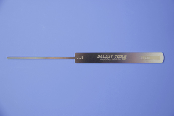 GALAXY Tools Stainless Steel 0.8mm Ultrathin Model File Stick Hobby Craft Tool