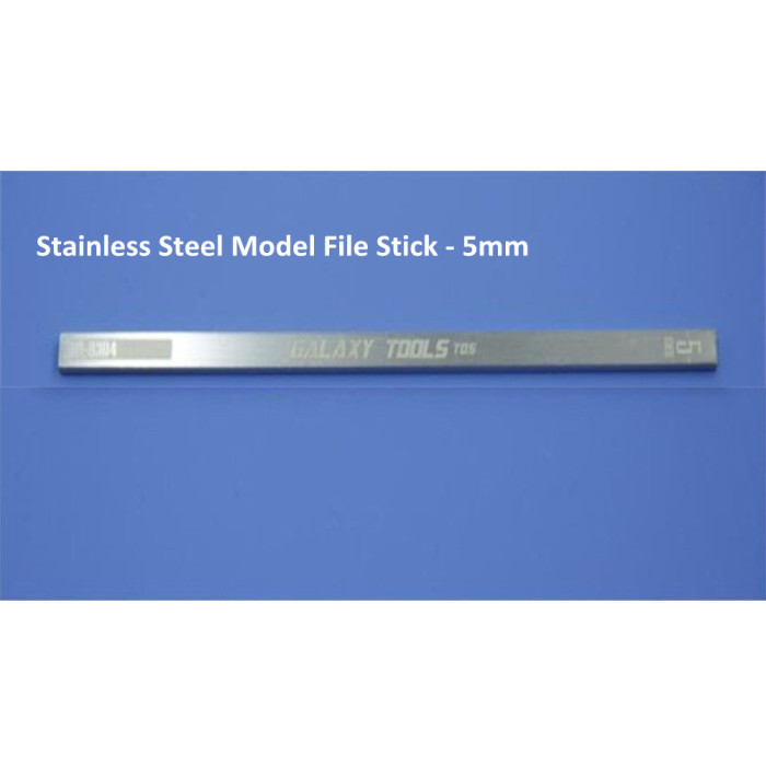 GALAXY Tools Stainless Steel Model File Stick Hobby Craft Tools 5mm/10mm/15mm