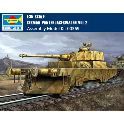 Trumpeter 00369 1/35 Scale German Panzerjagerwage​​n Vol.2 Military Plastic Assembly Model Kit