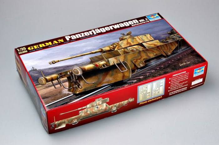 Trumpeter 00369 1/35 Scale German Panzerjagerwage​​n Vol.2 Military Plastic Assembly Model Kit