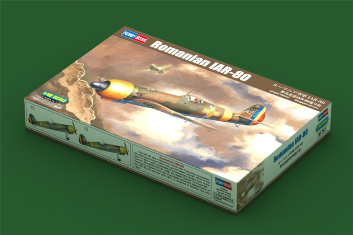 HobbyBoss 81757 1/48 Scale Romanian IAR-80 Fighter Military Plastic Aircraft Assembly Model Kit