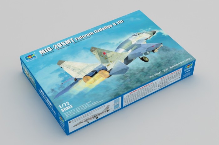 Trumpeter 01676 1/72 Scale Russian MIG-29SMT Fulcrum(Izdeliye 9.19) Fighter Military Aircraft Assembly Model Kit