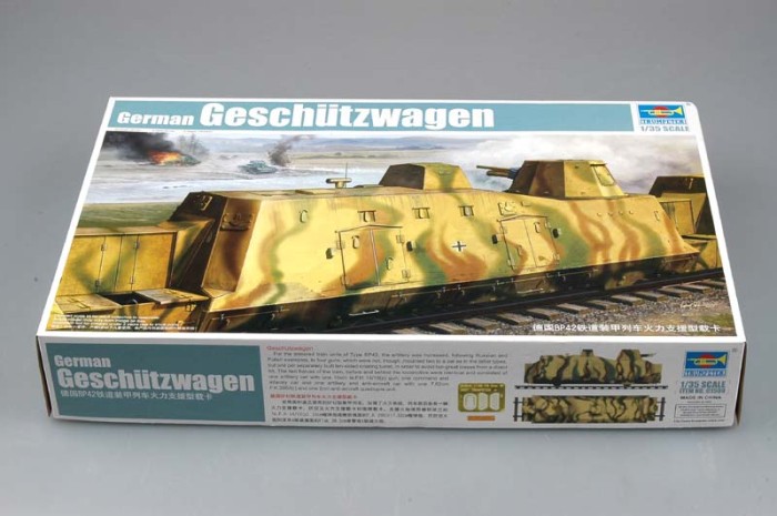Trumpeter 01509 1/35 Scale German Geschutzwagen Military Plastic Assembly Model Kit